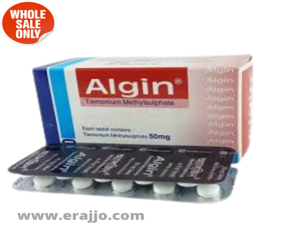 Algin 50 mg Tablet 10's Strip :